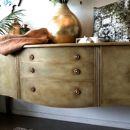 Not For Sale - Carli: Hand painted textured rustic sideboard