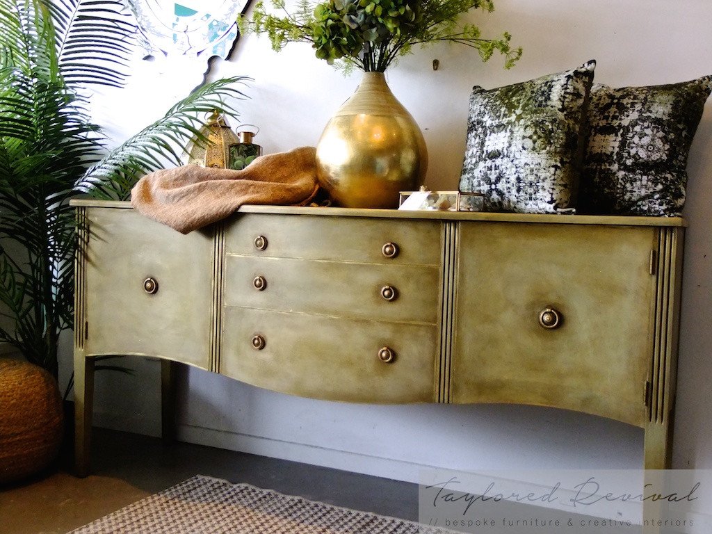Not For Sale - Carli: Hand painted textured rustic sideboard