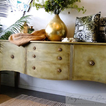 Not For Sale - Carli: Hand painted textured rustic sideboard