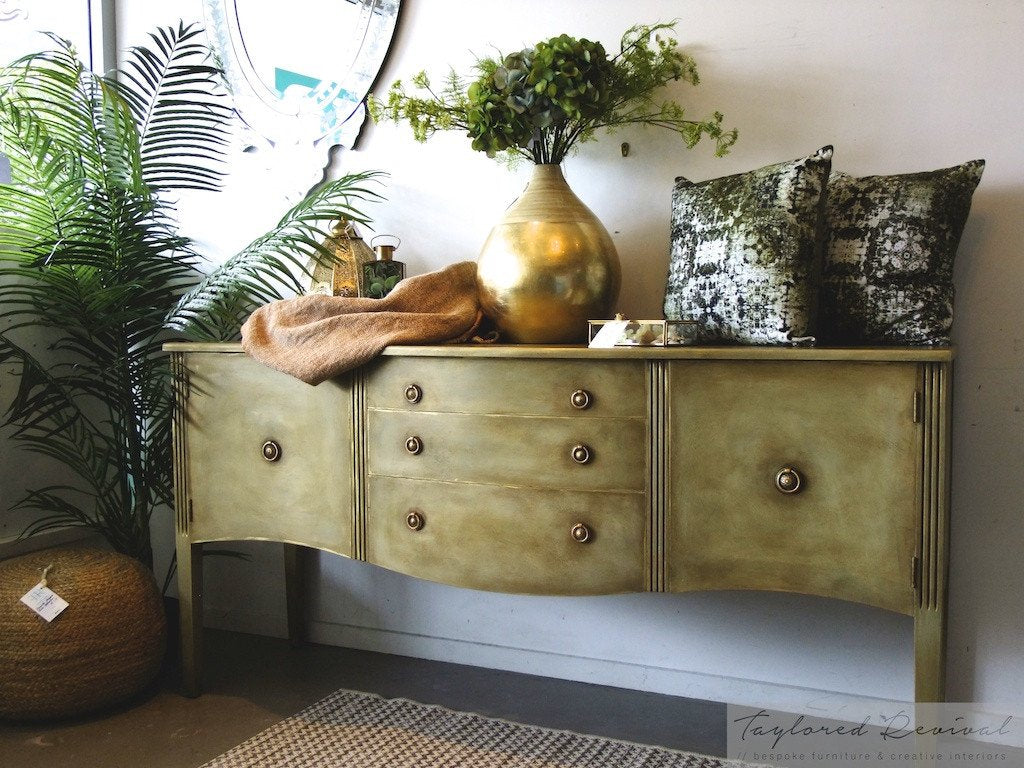Not For Sale - Carli: Hand painted textured rustic sideboard