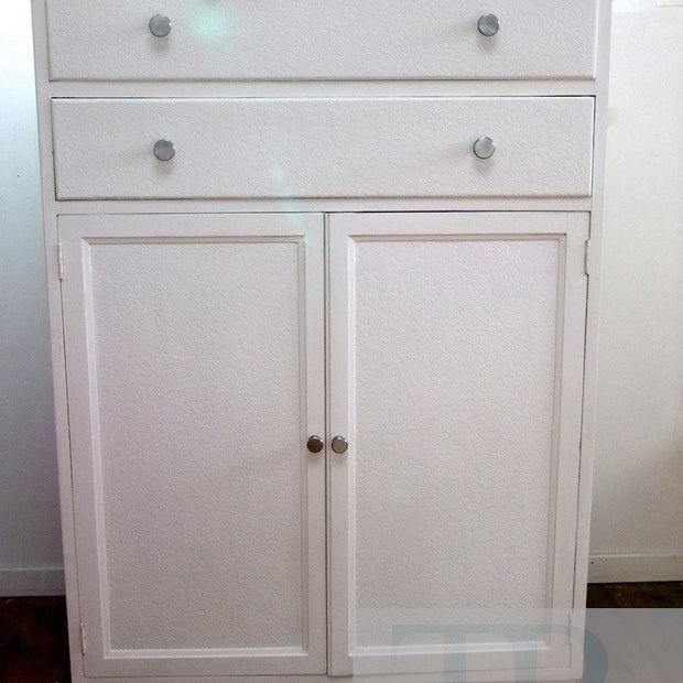Not For Sale - Carrie: Oak Cabinet, pretty in pure white.
