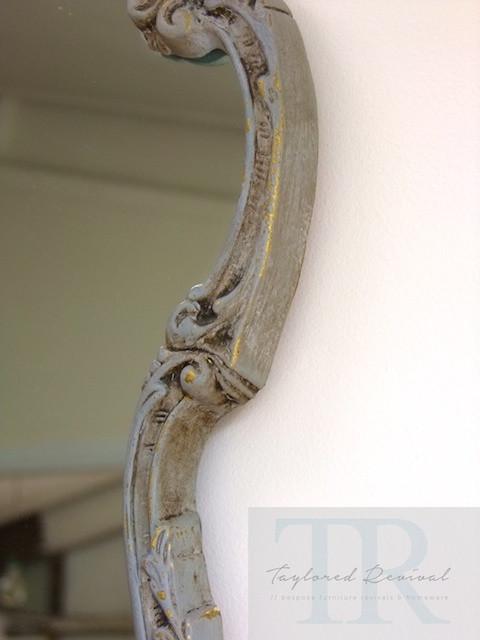 Not For Sale - Clara: Solid Vintage ornate oval mirror