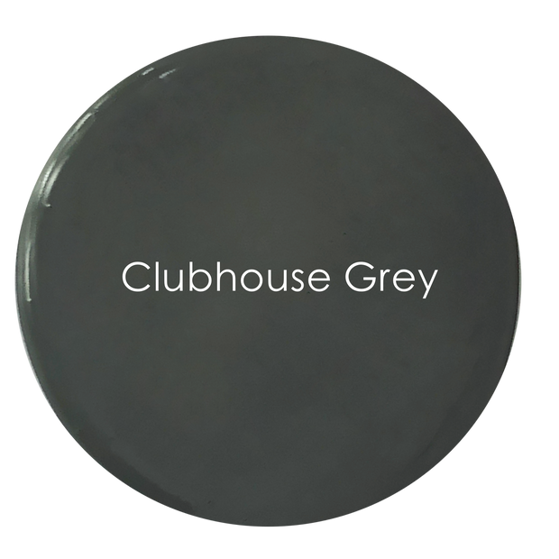 Dark grey wall paint tin – Clubhouse Grey by The Artisan Company