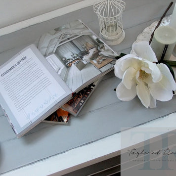Not For Sale - Commissioned Coastal inspired Coffee table in Paris Grey and Pure White