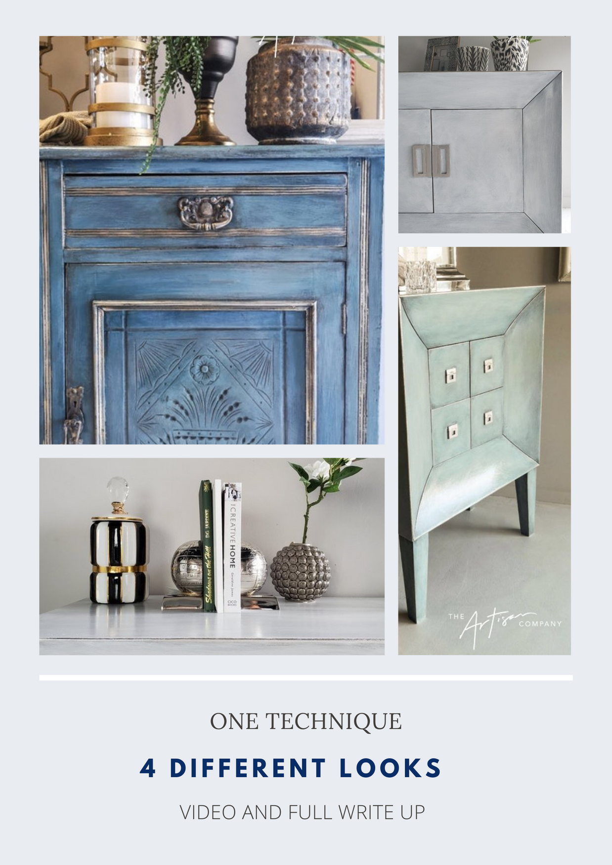 One Technique - 4 Different Looks