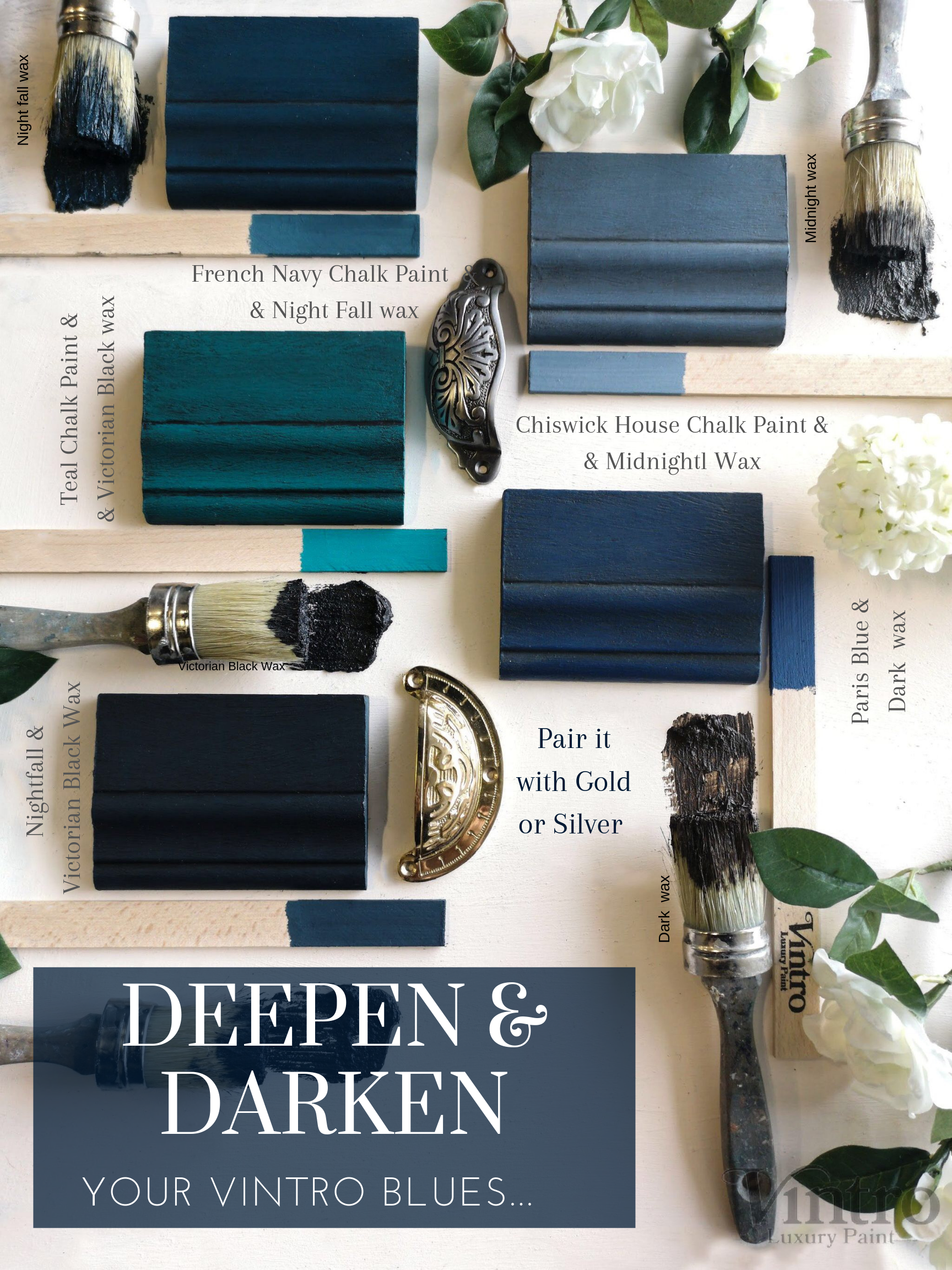 Deepen & Darken your Vintro Blues
