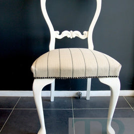 Not For Sale - The Duponts : French Elegance collection, Pure White dining room suite.