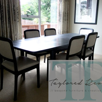Not For Sale - Commissioned Dining Room Suite in Graphite