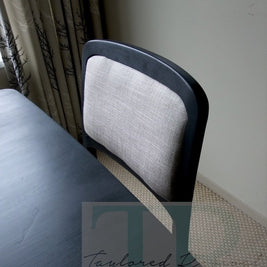 Not For Sale - Commissioned Dining Room Suite in Graphite