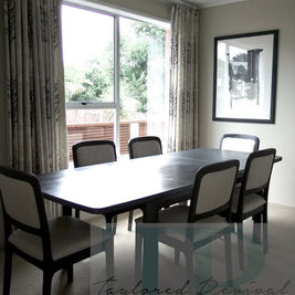 Not For Sale - Commissioned Dining Room Suite in Graphite