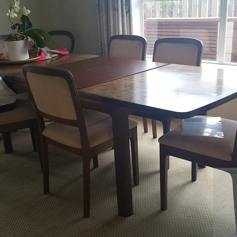 Not For Sale - Commissioned Dining Room Suite in Graphite
