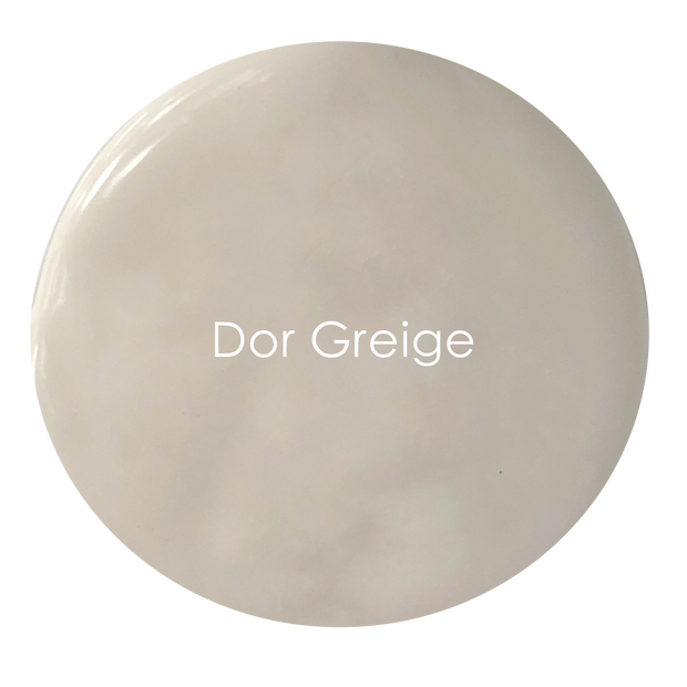 Dor Greige Velvet Luxe swatch – sophisticated warm grey-beige