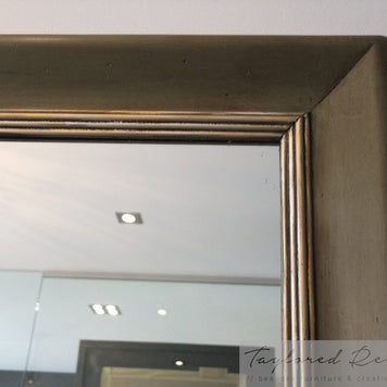 Not For Sale - Commissioned set of drawers and mirror in Chateau Grey