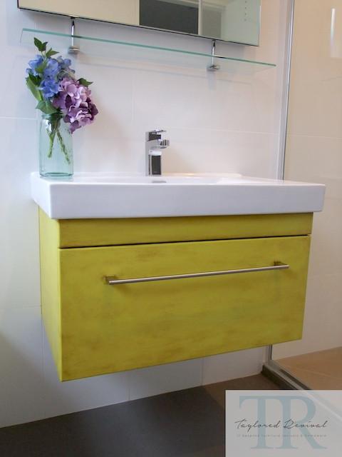 Commissioned bespoke bathroom vanities