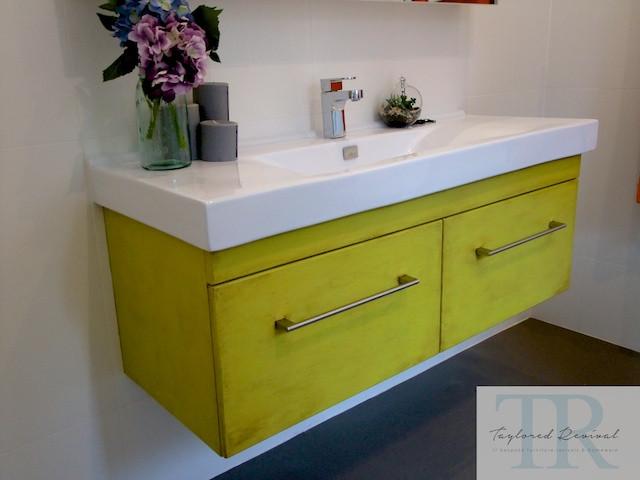 Commissioned bespoke bathroom vanities