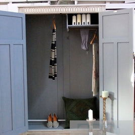 Not For Sale - Emily: hand painted Antique wardrobe