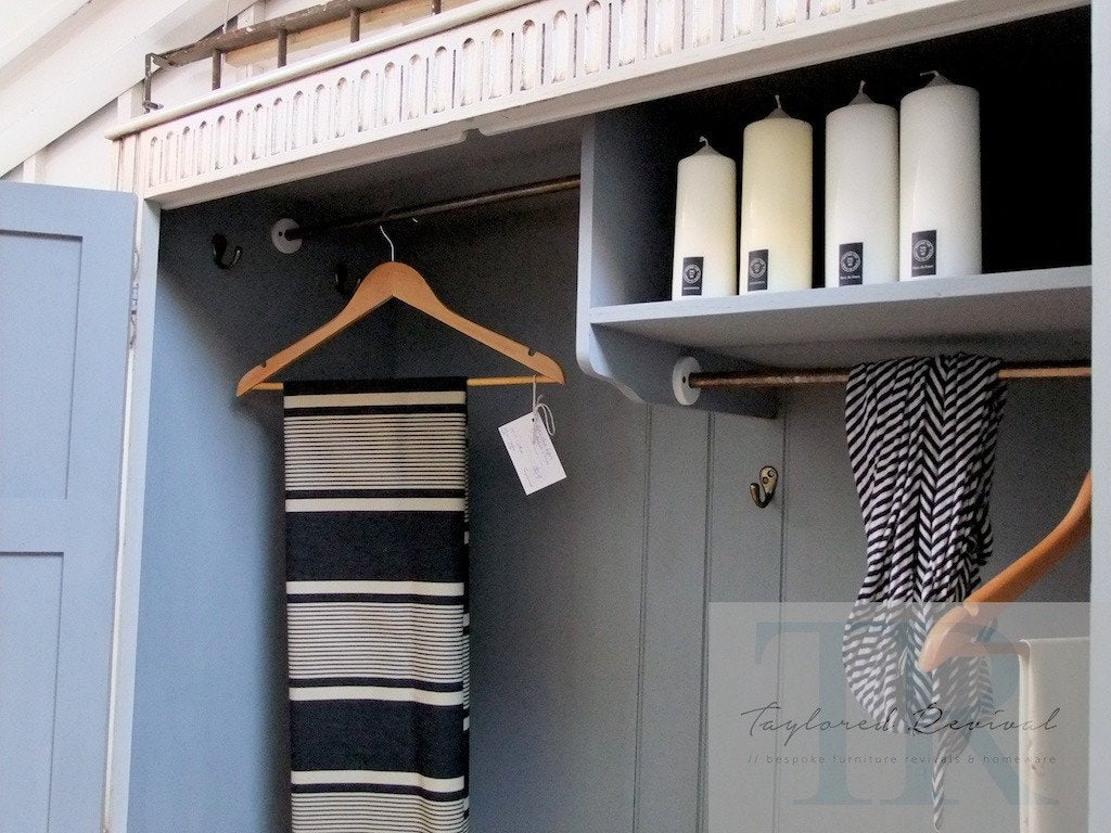 Not For Sale - Emily: hand painted Antique wardrobe