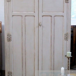 Not For Sale - Emily: hand painted Antique wardrobe
