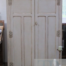 Not For Sale - Emily: hand painted Antique wardrobe