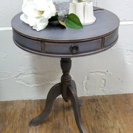 Not For Sale - Emeline: hand painted round lavender table