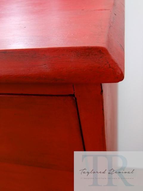 Commissioned sideboard in Emperor's Silk