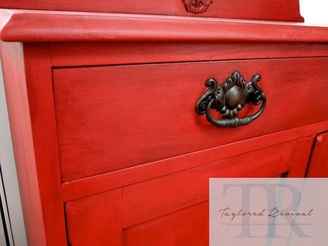 Commissioned sideboard in Emperor's Silk