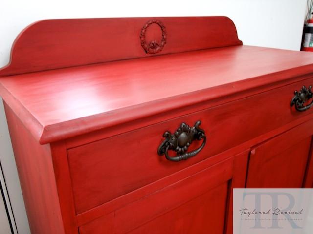 Commissioned sideboard in Emperor's Silk