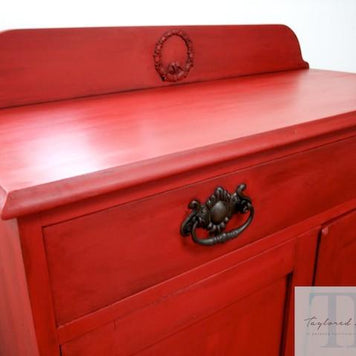 Commissioned sideboard in Emperor's Silk