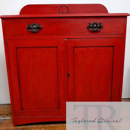 Commissioned sideboard in Emperor's Silk