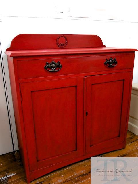 Commissioned sideboard in Emperor's Silk