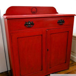 Commissioned sideboard in Emperor's Silk