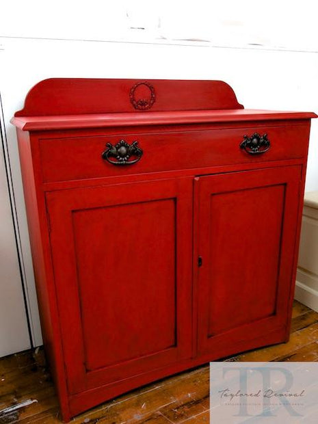 Commissioned sideboard in Emperor's Silk