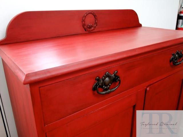 Commissioned sideboard in Emperor's Silk