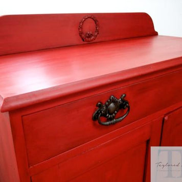 Commissioned sideboard in Emperor's Silk