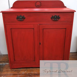 Commissioned sideboard in Emperor's Silk