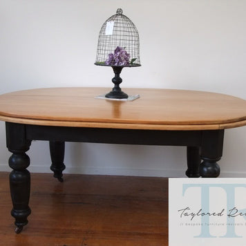 Commissioned farmhouse chic dining table
