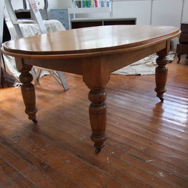 Commissioned farmhouse chic dining table