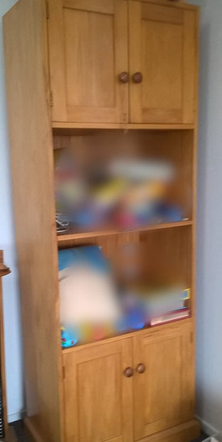Commissioned small Florence hutch dresser