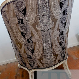 Not For Sale - Commissioned French Style Chair in Old White