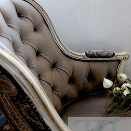 Not For Sale - Commissioned French Style Chair in Old White