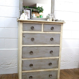Not For Sale - Commissioned bedroom suite in Old White and Paris Grey