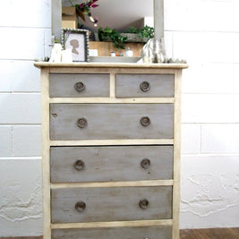 Not For Sale - Commissioned bedroom suite in Old White and Paris Grey