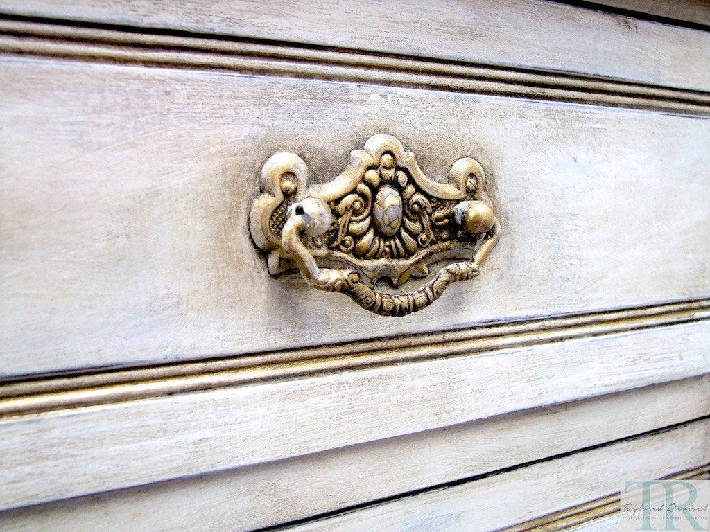 Not For Sale - Commissioned Dresser in a two colour distressed finish