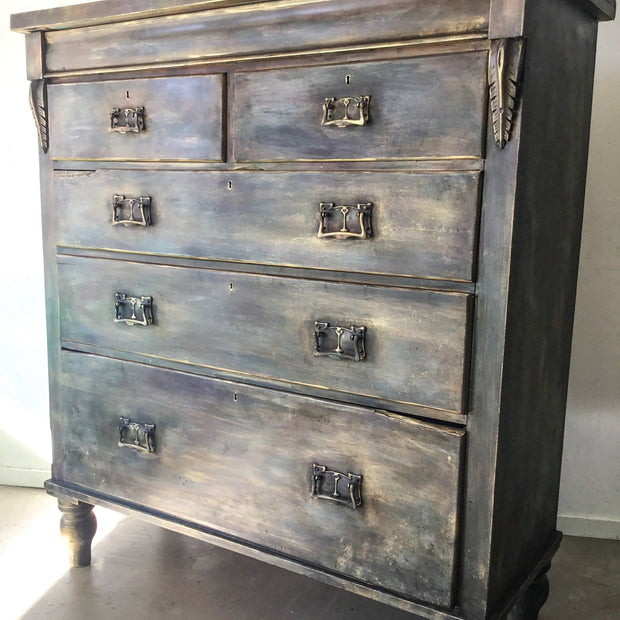 Not For Sale - Margot: Bespoke hand painted set of drawers