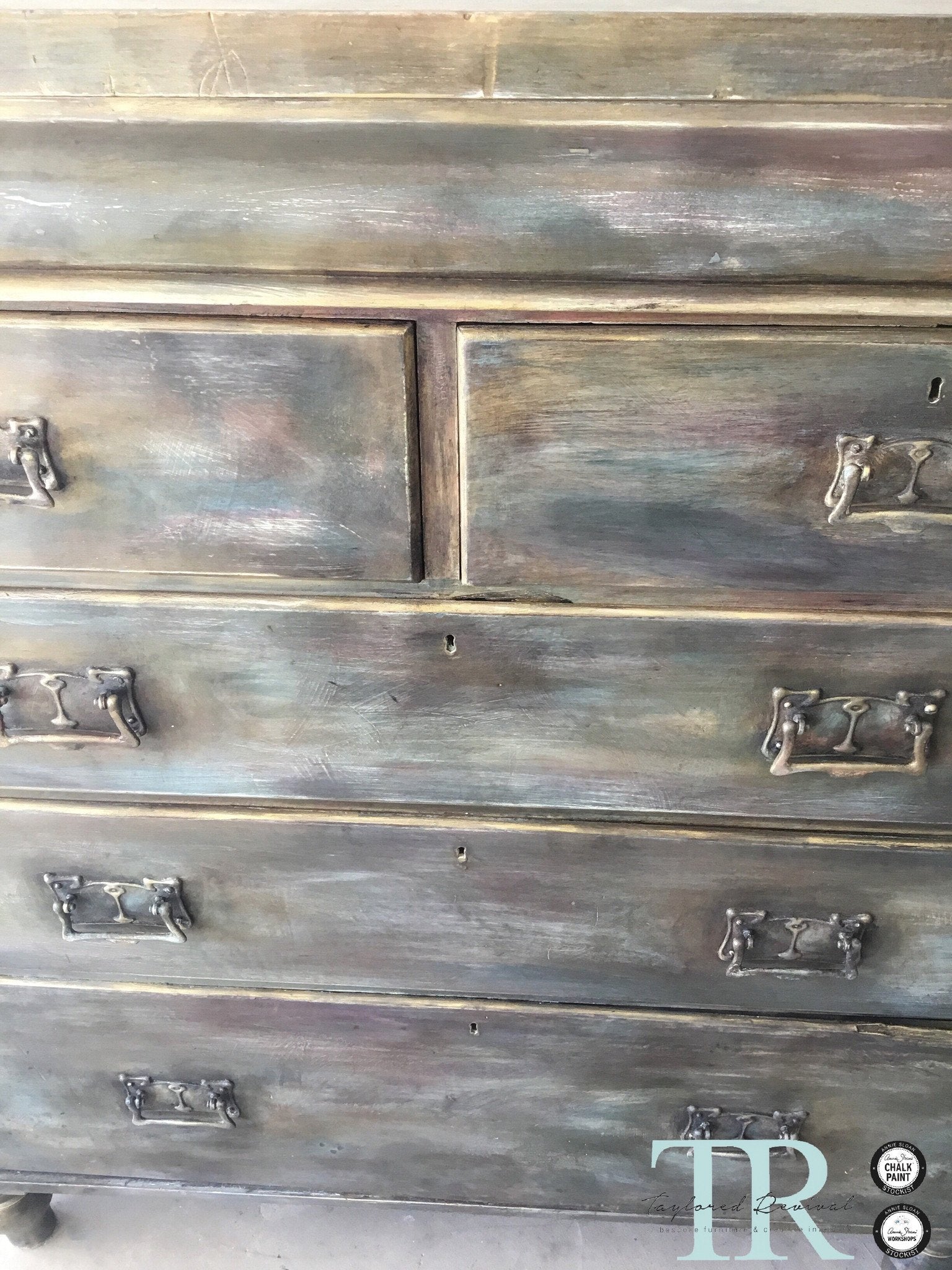 Not For Sale - Margot: Bespoke hand painted set of drawers