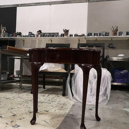 Not For Sale - Commissioned Half Round Table