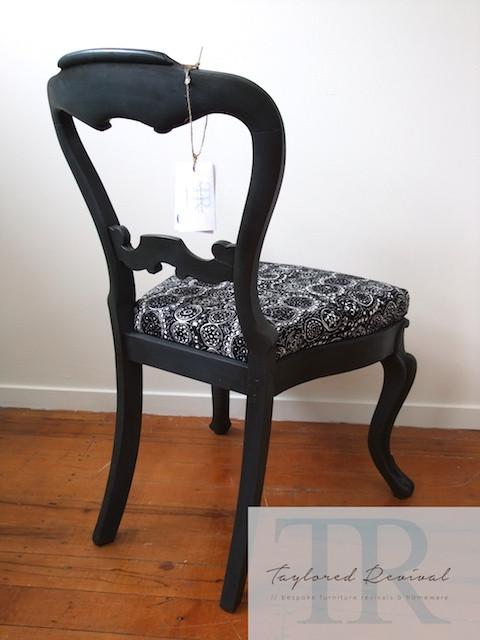 Not For Sale - Genevieve: hand painted victorian chair with marimekko