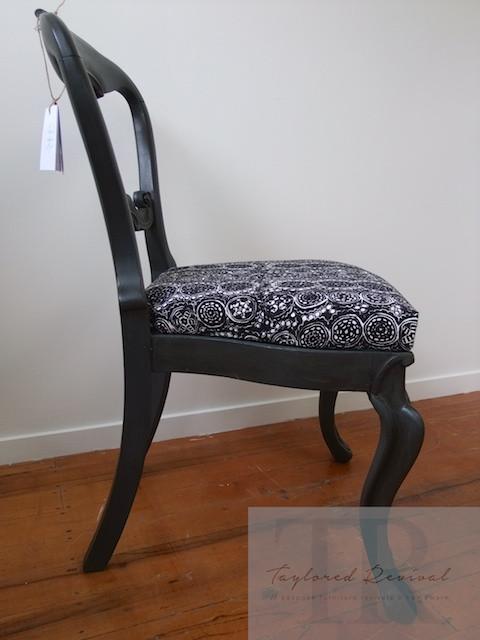 Not For Sale - Genevieve: hand painted victorian chair with marimekko