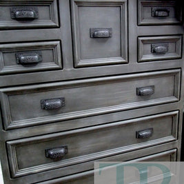 Not For Sale - Commissioned Bedroom suite in Graphite with French Linen wash