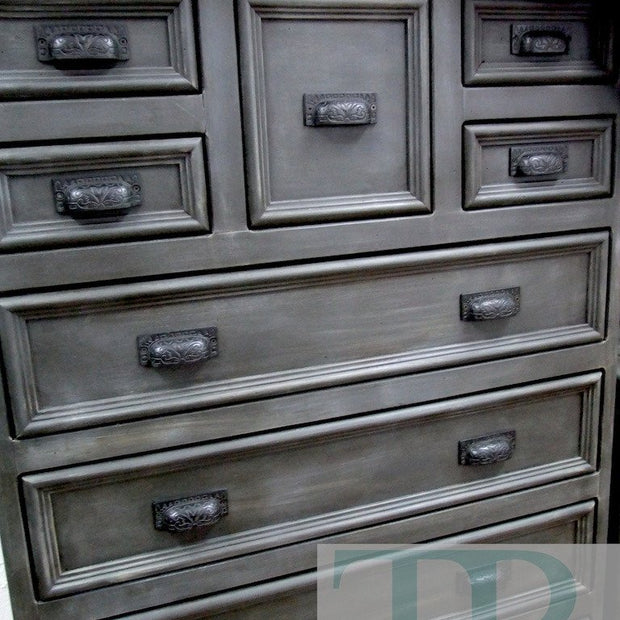 Not For Sale - Commissioned Bedroom suite in Graphite with French Linen wash